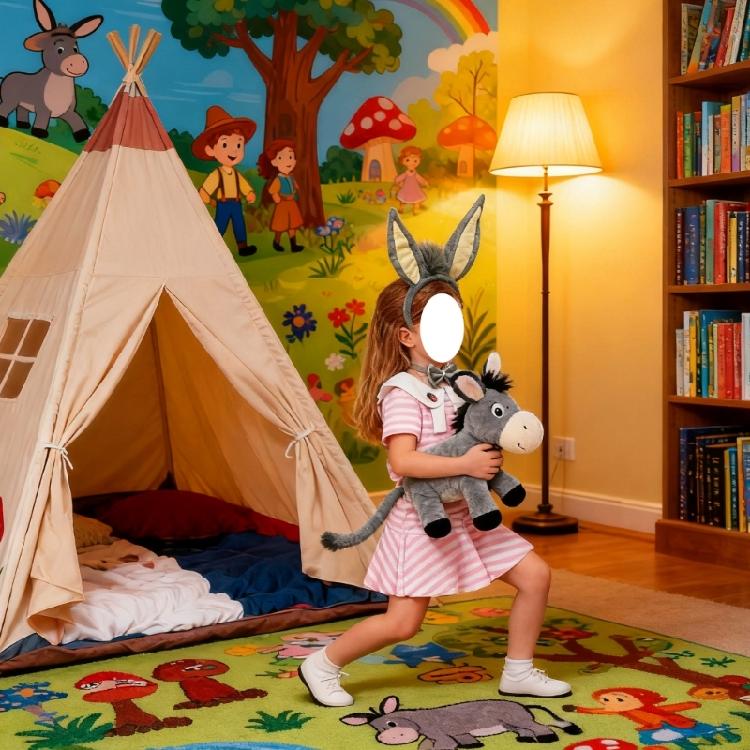 Stretchy Comfortable Flying Pig Elephant Hair Band Themed Party Accessory For Stage Shows Dressing Up Games Parades