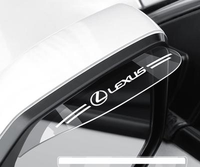 Lexus Κάλυμμα Καθρέφτη Πλαϊνού Αδιάβροχο Χιονοπροστατευτικό Αυτοκόλλητο Αλεξήλιο Εύκολη Εγκατάσταση Διαφανές Ανθεκτικό (Λέξους) [Προϊόν]