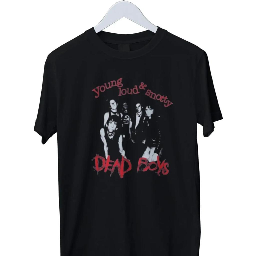Vintage Dead Boys Konzert Tour Grafikdruck T Shirt Herren S M L Xl 2 3 4 Vintage Soft Homme Fashion Unisex Streetwear