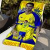Super C-Cristiano Gwiazda R-Ronaldo-S CR7 Ręcznik Sportowy Szybkoschnący Sprzęt Turystyczny Kempingowy Odporny na Piasek Miękki Lekki Duży Ręcznik Plażowy