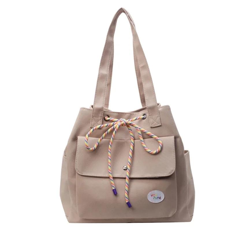 Hot Selling Women's Shoulder Bag Canvas Large Capacity Commuting Bags for Women  New Free Shipping