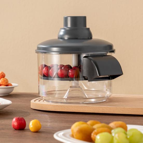 Automatic Grape Peeler Machine Cordless Rechargeable Electric Garlic And Cherry Tomato Peeler Easy to Clean Small Fruit Skin Remover Kitchen Tool