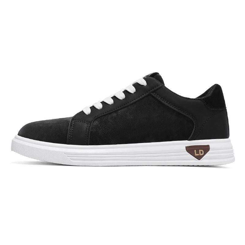 2025 Frühling neue Herrenschuhe Low-Top Lederoberfläche Herren Board Schuhe Jugend Sport- und Freizeitschuhe Mode trendige Einzelschuhe