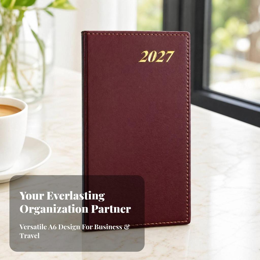 Weekly Planner Notebook Bound for Study