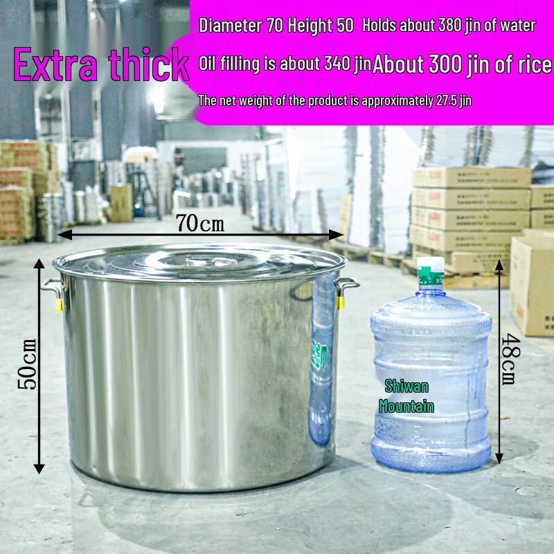 Stainless Steel Multipurpose Bucket with Lid