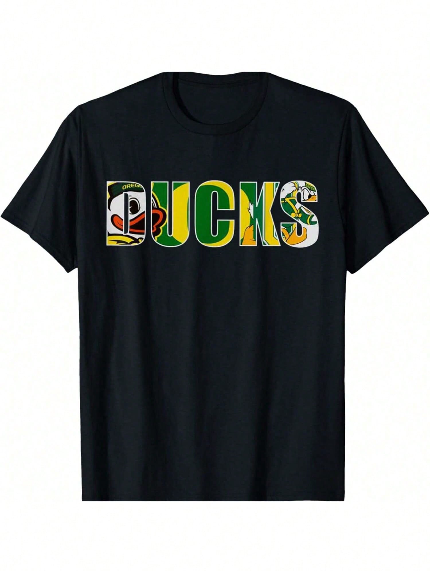 Duck Oregon Apparel Design For Men Women Kids T-Shirt S разноцветный