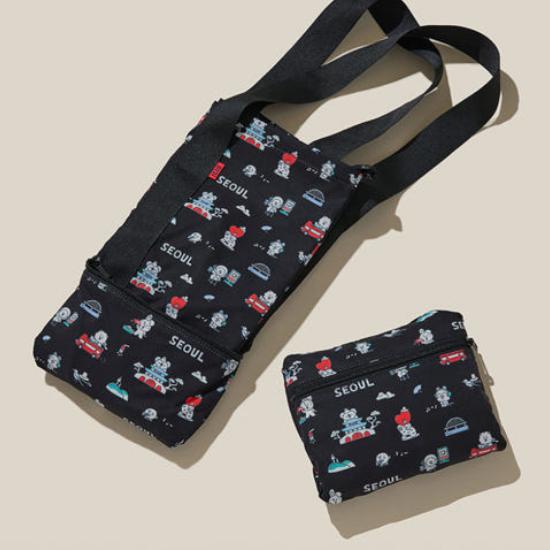 BT21 SEOUL Edition Travel Folding Bag