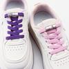 Flat Elastic Shoelace for Sneakers Sport Tieless Shoe Laces Press Lock No Tie Shoelaces One Size Fit All Adult Kids 1Pair/2Pair