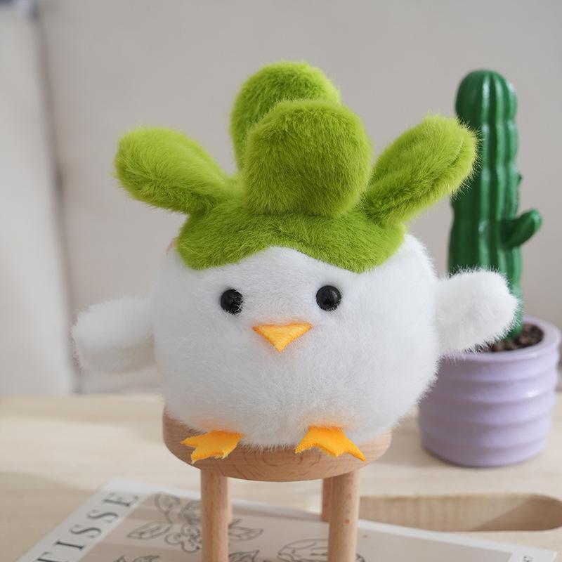 Sounding Plush Keychain for Students - Schoolbag Decoration and Gift Toy