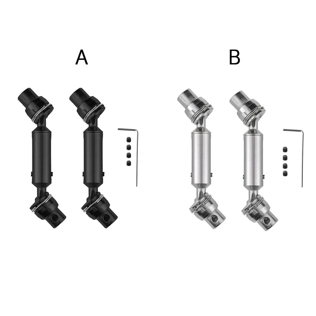 2x Steel 1/16 Universal Drive Joint For WPL C14 C24 B14 B24 B16 RC Car Part RC Car Accessories Replacement Parts