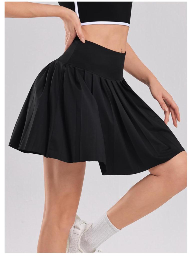 Women's High Waist Pleated Skirt for Running, Tennis, Golf, and Yoga - 2025 Spring/Summer Collection