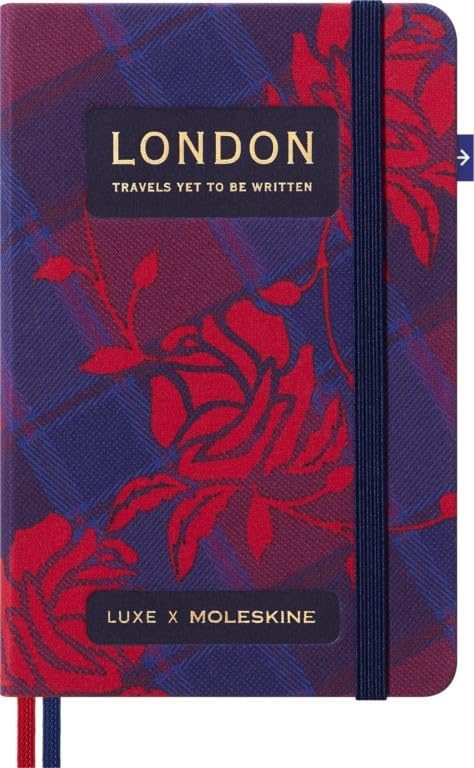 Moleskine LUXE x Moleskine "London City" Notebook, Hardcover, Pocket Size, Lined, CNLCLND