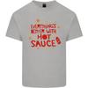 Everythings Better With Hot Sauce Funny Food Unisexs Light Cotton Tshirt