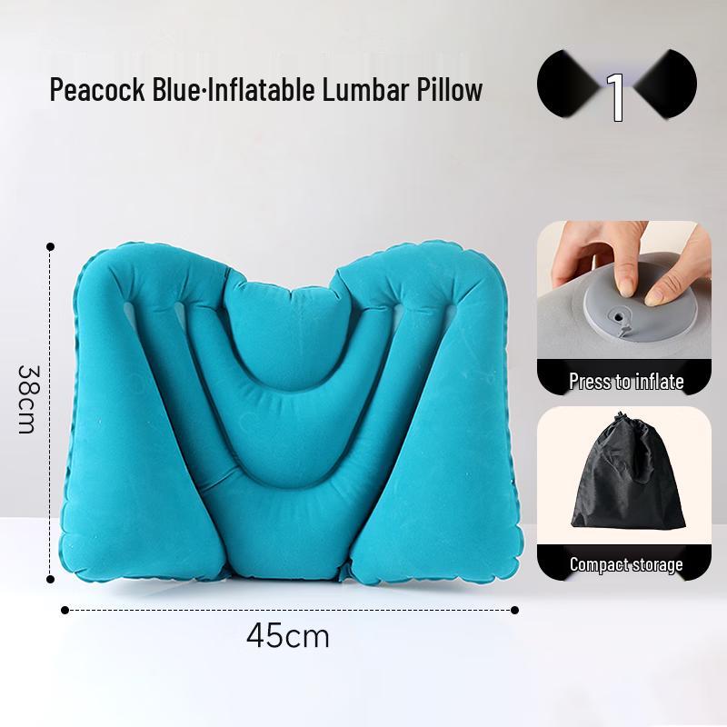 Press-Type Inflatable Travel Comfort Pillows & Sets