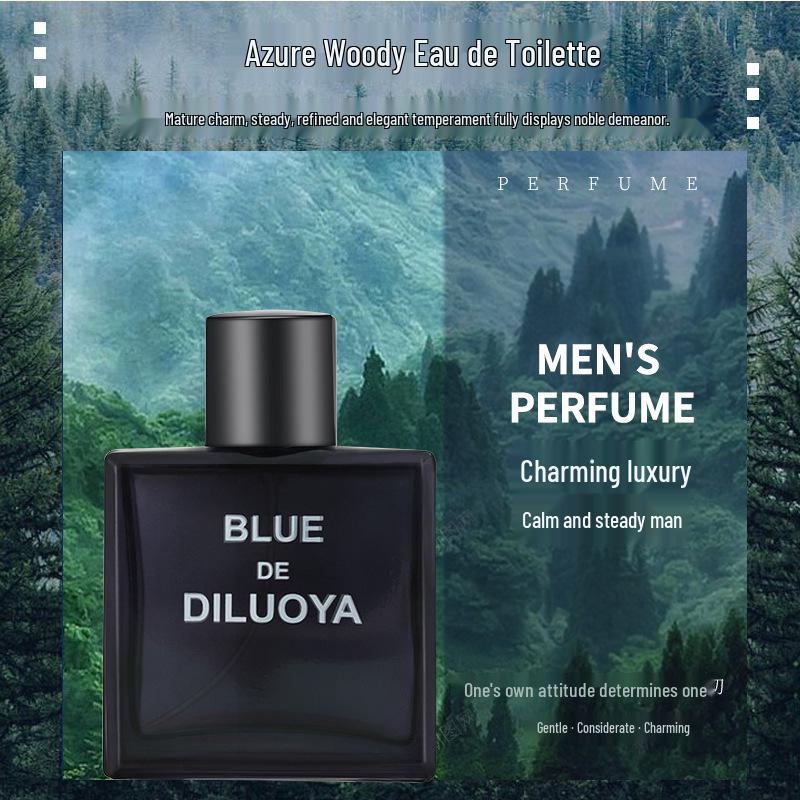 Gulong Men's Perfume - Long-lasting Seductive Blue Ocean & Earthy Scent