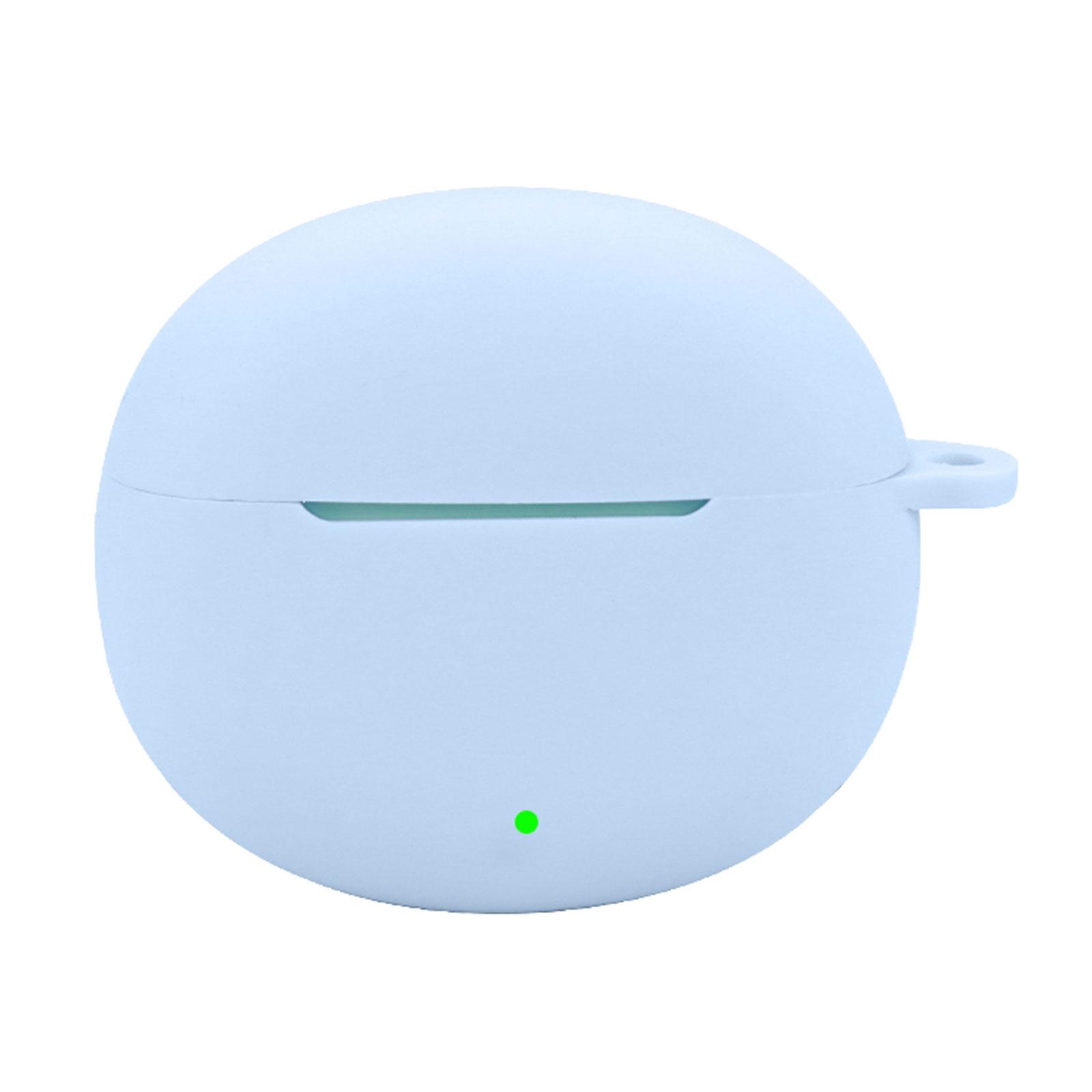 

Чехол для наушников, защитный чехол, легкий чехол для хранения наушников HONOR X7, корпус с полной защитой небесно-голубой