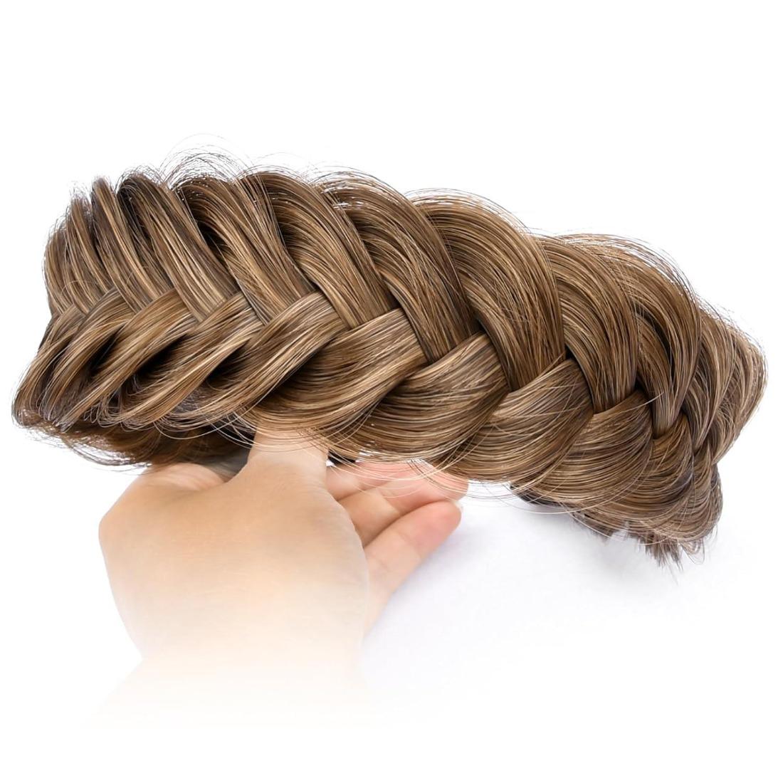 

Non-Slip Wide-Tooth Bohemian Headband, Ideal for Volume in Dutch Braids, Ponytails & Half-Up Hairstyles
