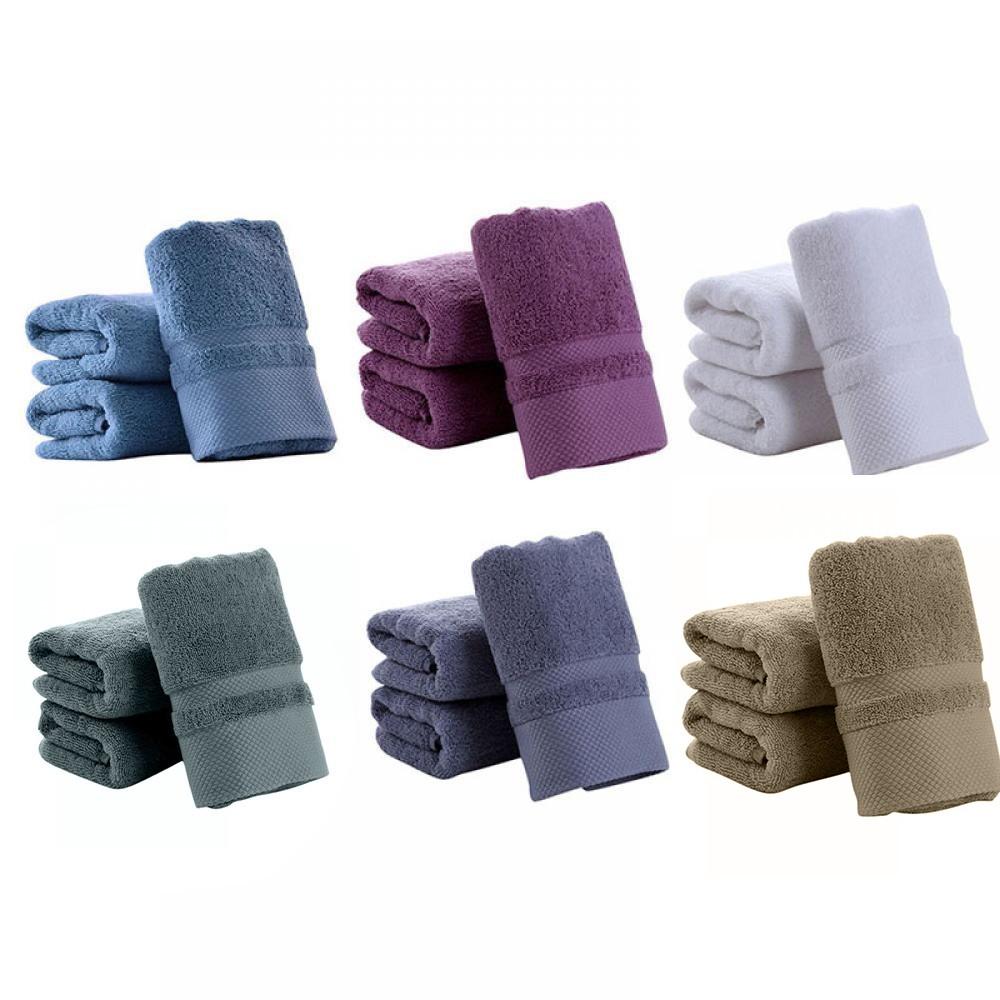 Cotton Hand Towels, Bathroom Hand Towels Set,Ultra Soft And Highly Absorbent ,Towel For Bath, Hand, Face, Gym And Spa