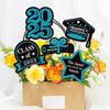 Paper Cupcake Toppers Class Of 2025 Graduation Decorations 2025 Grad Centerpiece Sticks Graduation Party Table Topper Decoration