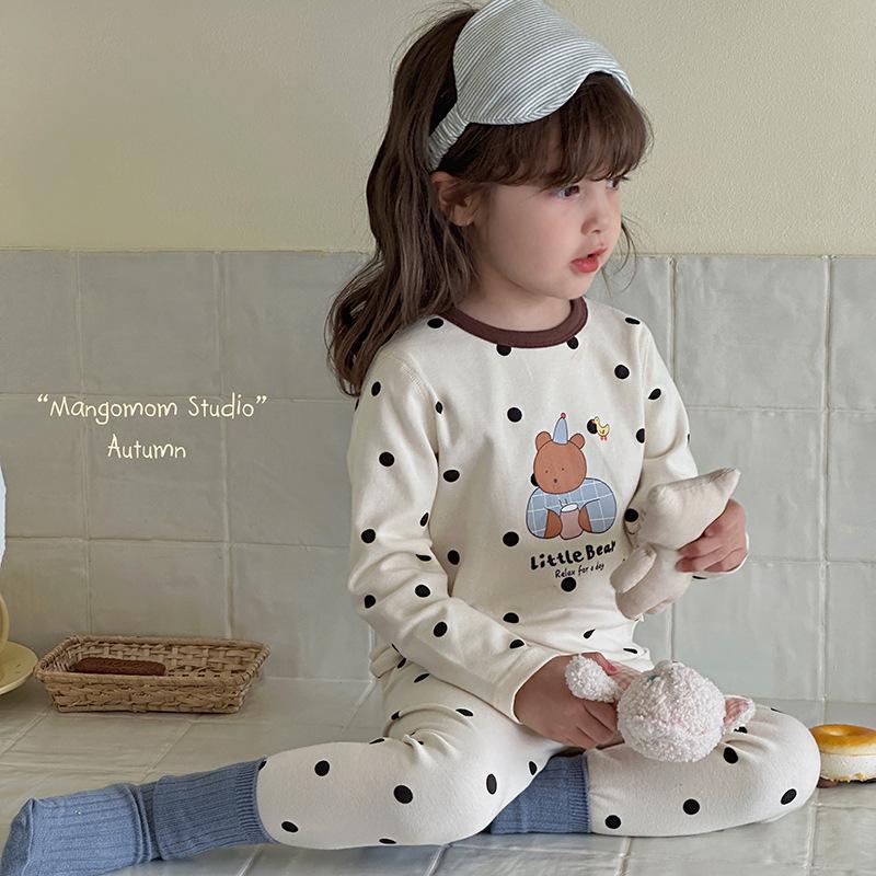 Children's New Year Warm Cotton Outfit: Birth Year Red Autumn Set for Boys and Girls