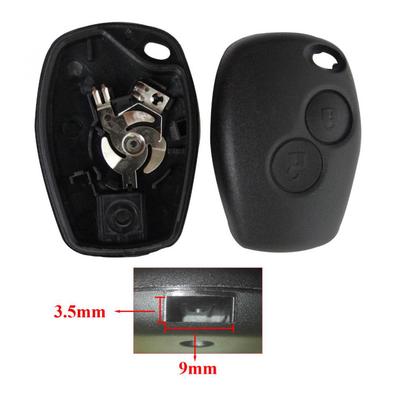 2-Tasten-Autoschlüsselgehäuse mit Fernbedienung für Renault Dacia Modus Clio 3 Twingo Kangoo 2