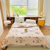 Cartoon Dinosaurs Penguins Summer Quilt Funny Animals Pattern Air-conditioning Cool Comforter Breathable Soft Thin Blanket