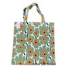 Eco-Friendly Finnish Floral Canvas Shoulder Bag: Minimalist, Large Capacity Tote for Women