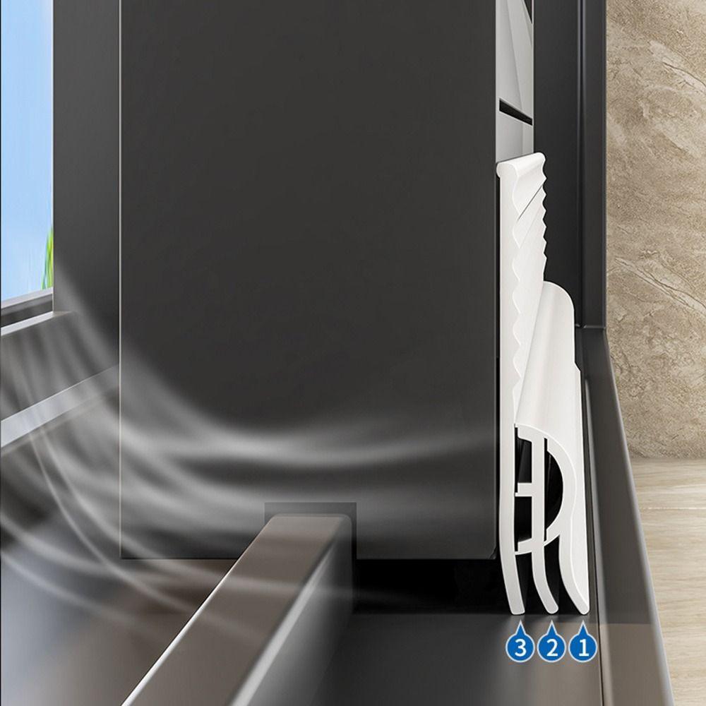 2M Soundproofing Sliding Door Sealant Strips Rubber Windproof Window Sealant Strips Street-Facing Screens Dustproof
