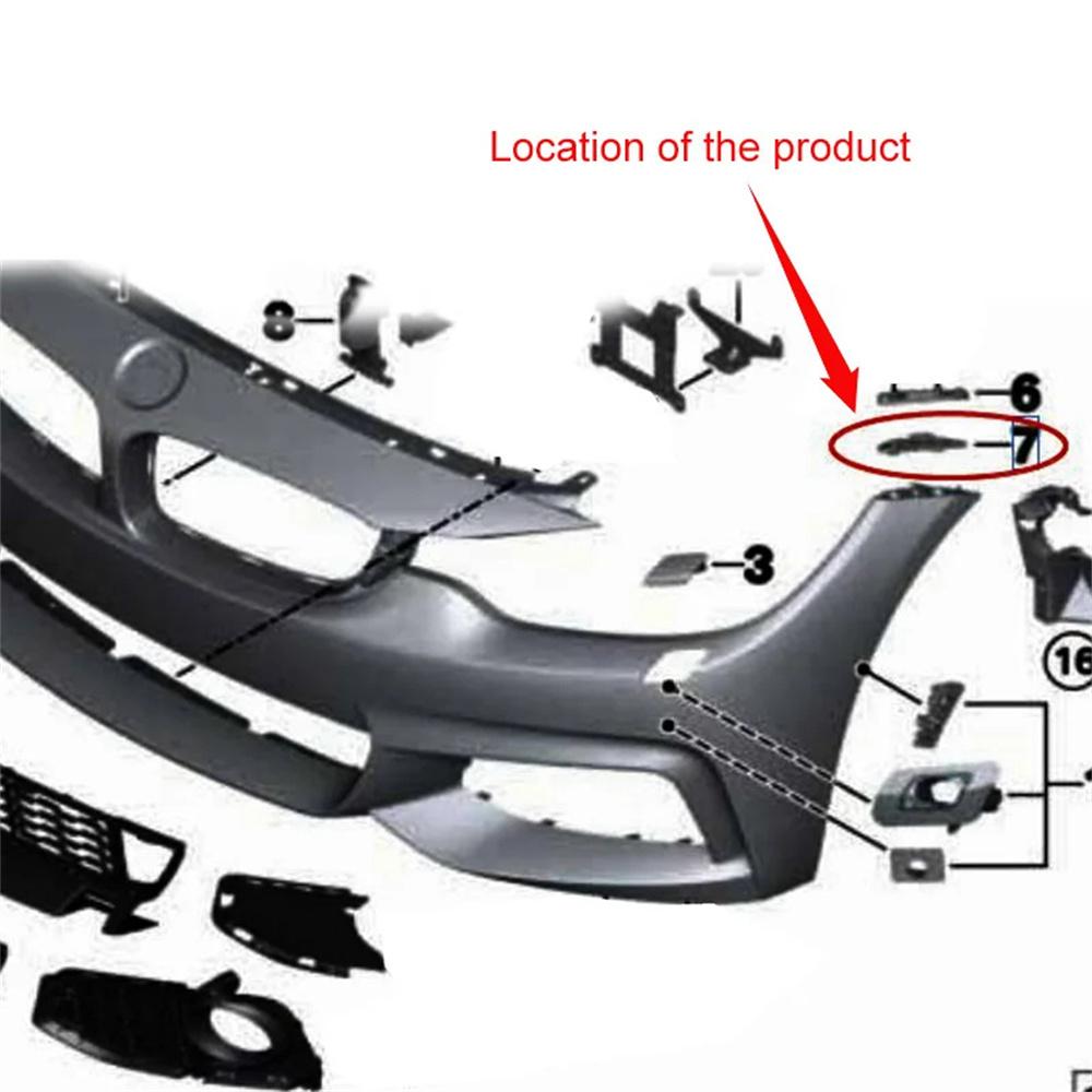 LH Left Front Bumper Support Mount Bracket 51117294653 Fit For BMW F32 F33 F36