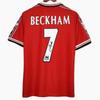 Retro Soccer Jersey Signed Edition Cristiano Ronaldo Beckham Kaka Ronaldinho Messi Short Sleeve Football Shirt Men Women