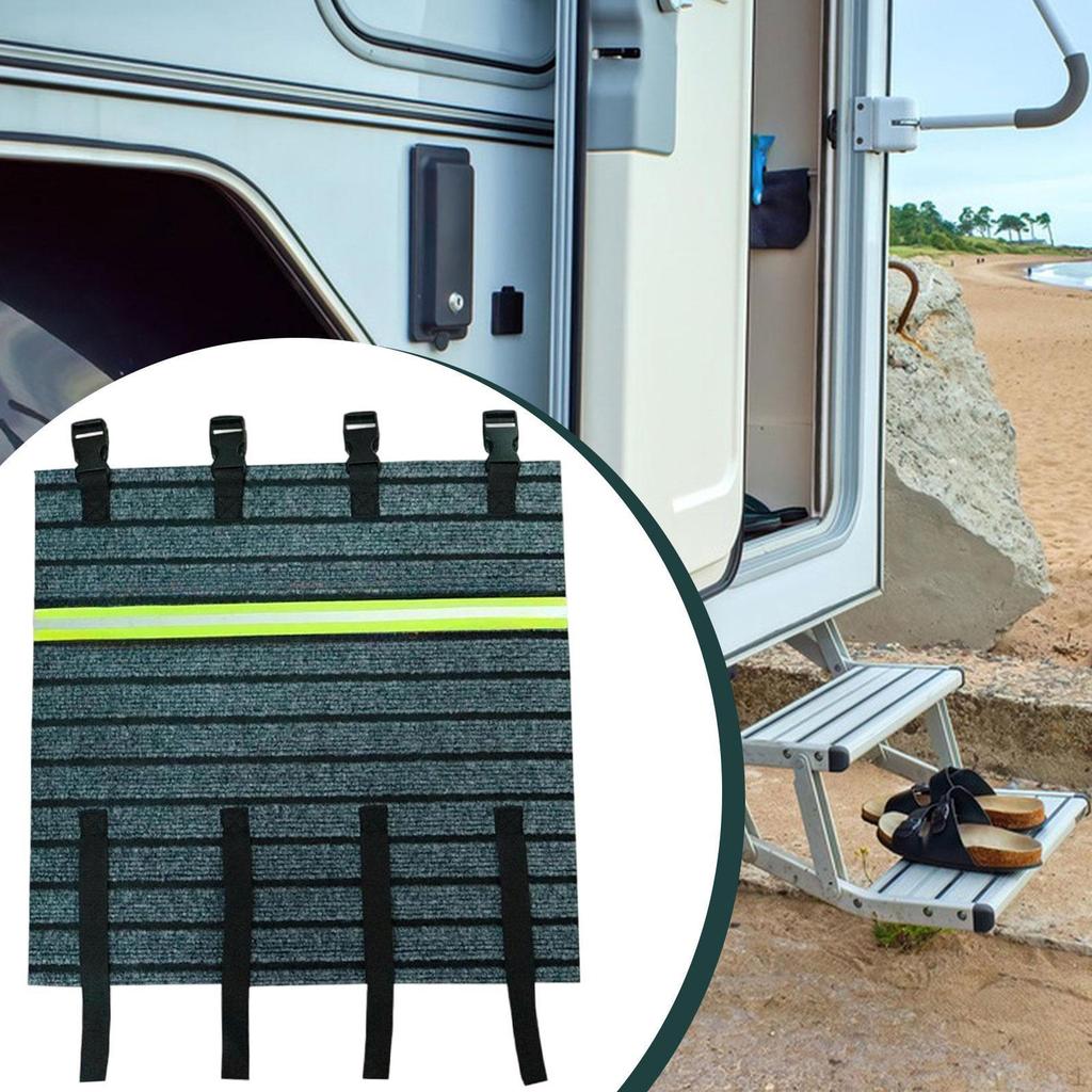 RV Step Cover Accessories Adjustable Carpet