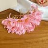 Large Flower Hair Stick Bohemian Bride Hair Accessories Elegant Chinese Style Side Clip  Girls