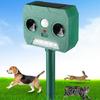 Solar Animal Repeller Ultrasonic Repellents LED Light Alarm Repels Cat Dogs Bird