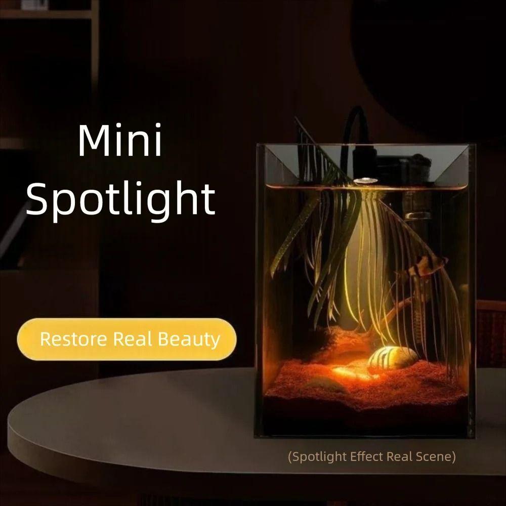 Adjustable Fish Tank Clip Lamp USB Fish Tank Lights New LED Aquarium Light  Home Decorations