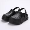 Fashion Chunky Platform Clogs Shoes for Women Thick Bottom Non Slip Beach Sandals Woman Summer 2025 Fashion Wedges EVA Sandals Slippers