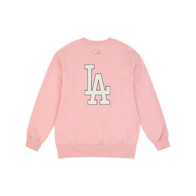 MLB Los Angeles Dodgers Sweatshirts Unisex Pink Crew Neck Moderate Other 31MT03011-07P