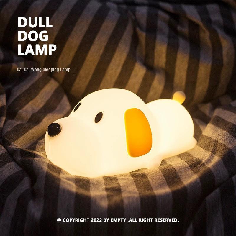 Pat Pat Silicone Pear Night Light - Cute Eye Protection Sleep Companion for Girls