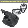 6 Speed Manual For Mercedes Benz W447 VITO 2017-2020 Gear Shift Knob Lever Shifter Gaiter Boot Collar Car Styling Accessories