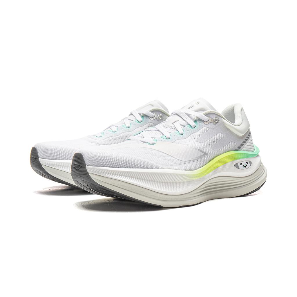 New LiNing Cushioning, Wear Resistant Low Top Casual Running Shoes Women's White ARHV014-20