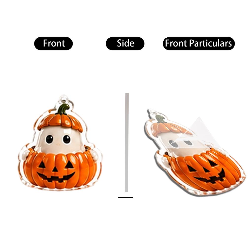 Halloween Advent Calendar with Pendant Ornaments - Countdown Surprise Box - Fun for Kids and Adults