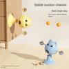 Pet Turntable Tumbler Toy Relieving Stress Interactive Entertaining Cat Teasing Toys Funny Stick Rotating Food Leakage Cat Toy