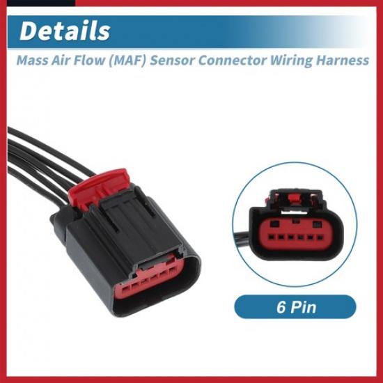 Mass Air Flow (MAF) Sensor Connector Wiring Harness for Ford F150 E150