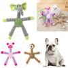 Large Dog Sound Squeaky Toys Squeaky Dog Toys Interactive Dog Toys Squeaky Plush Dog Chew Toys Puppy Chew Toys for Teething