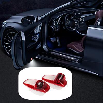 2PCS NEW For Panamera 970 2010 - 2017 LED Car Door Interior Projector Welcome Ghost Shadow Warning Light Accessories