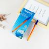 KZ-57 Yellow Barrel Ballpoint Pen, 1.0mm Bullet Tip with Blue Oil-Based Ink