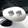 Diamond Crystal Car Stickers Dog Paw Stickers Cute Palm Print Body Tail Scratch Stickers Exterior Decoration Auto Accessories