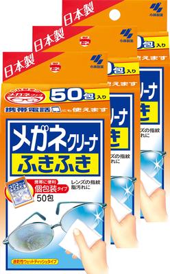 Brillenputztuch Fukifuki Brillenputztuch 50 Päckchen x 3 Stück verpackt Kobayashi Pharmaceutical [Großeinkauf] (einzeln tippen)