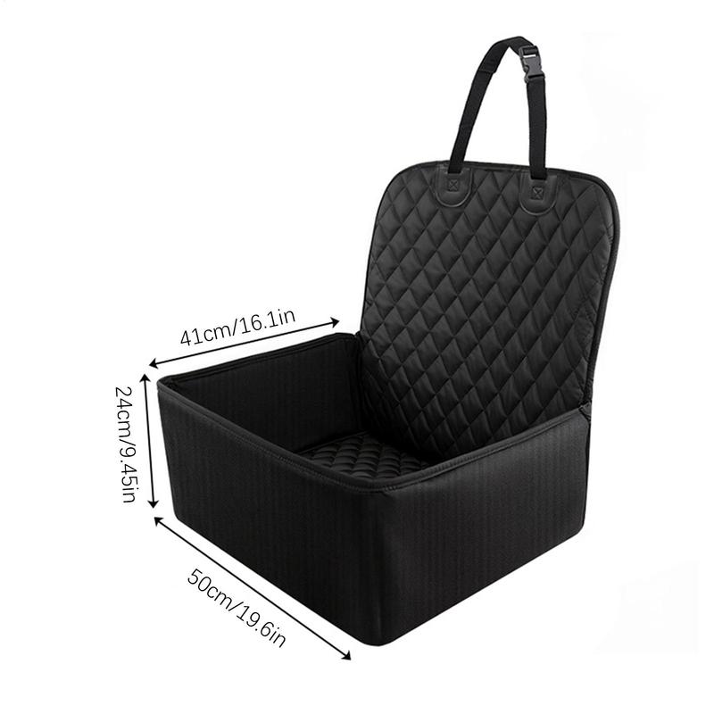 Car Seat for Dogs Large Waterproof Pet Seat Cover for Cars Booster Cushion Protector Carrier for Bed Barrier Backseat Truck Cat