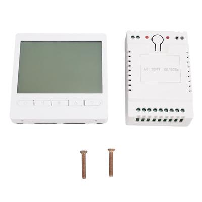 Home Thermostat Wireless RF Temperature Controller LCD Display Plug and Play for AC Fan Greenhouse