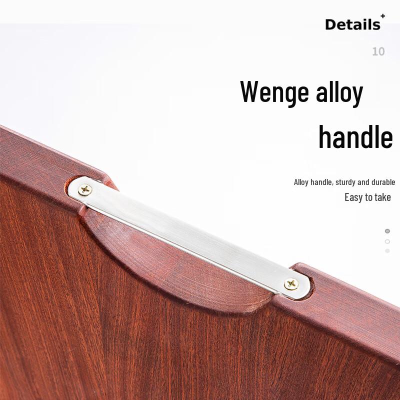Mei Chu Solid Wenge Wood Cutting Board